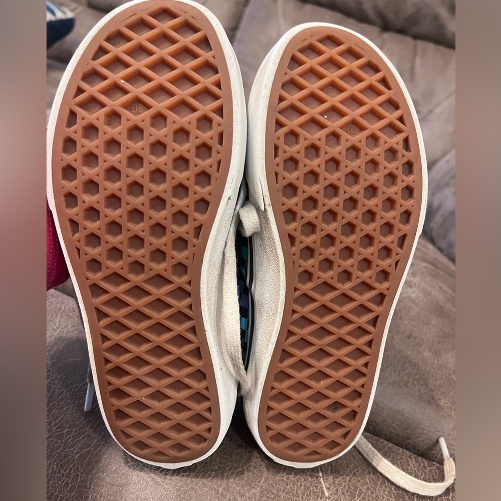Girls Vans size 1 - Picture 6 of 9